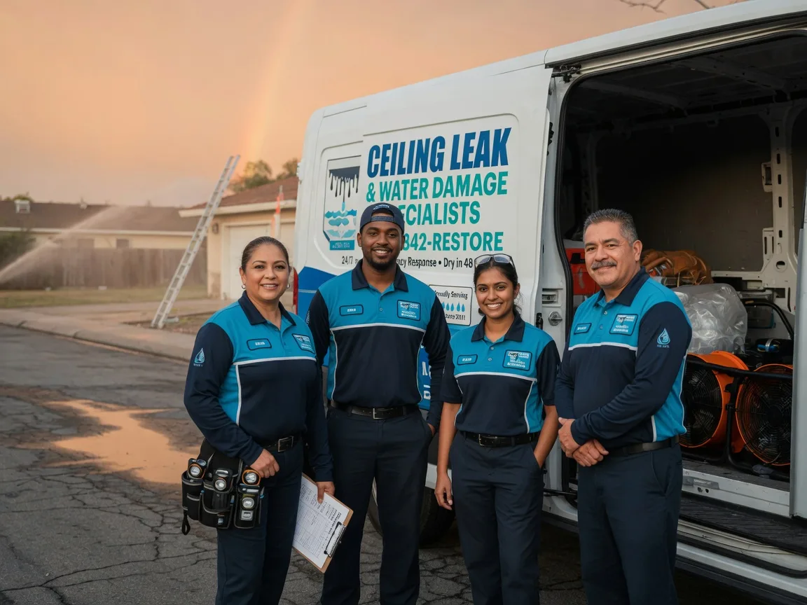 Ceiling Leak Cleanup company in Ashland, NH